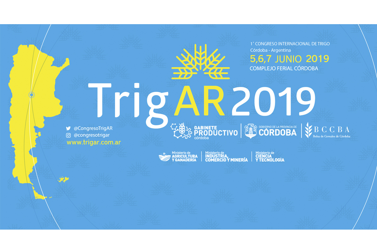 Llega el 1° Congreso Internacional de Trigo – TrigAR 2019