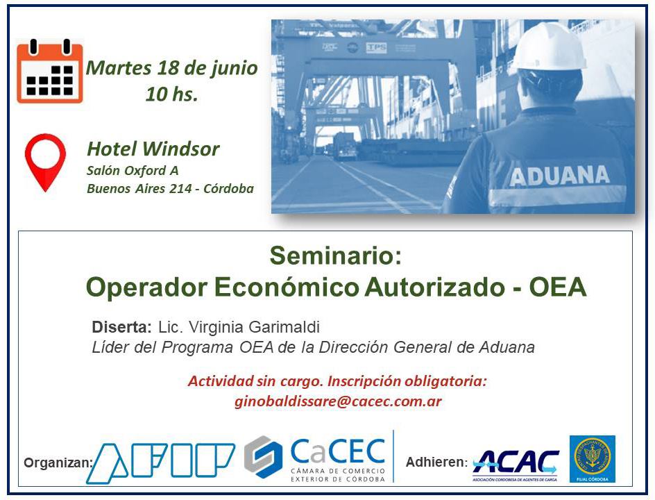 Seminario: Operador Económico Autorizado