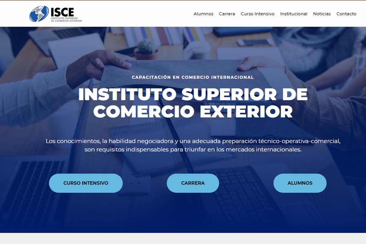 El ISCE renueva su página web