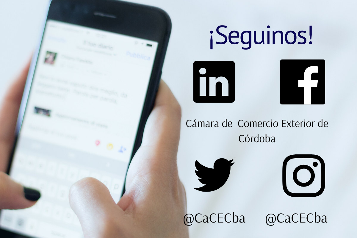 ¡Seguí a CaCEC en las redes sociales!