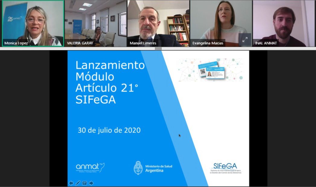 Lanzamiento del carnet y registro para manipulación de alimentos en SIFeGA