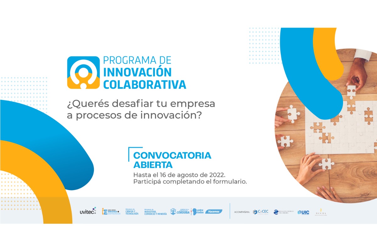 Programa de Innovación Colaborativa: ¡Convocatoria abierta para la 2da. edición!