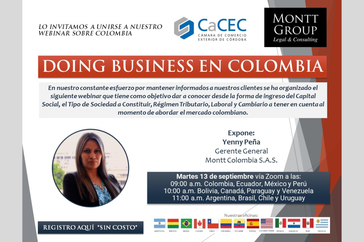 Webinar: Doing business en Colombia
