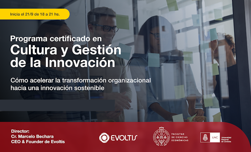 Participá del Programa Certificado en Cultura y Gestión de la Innovación