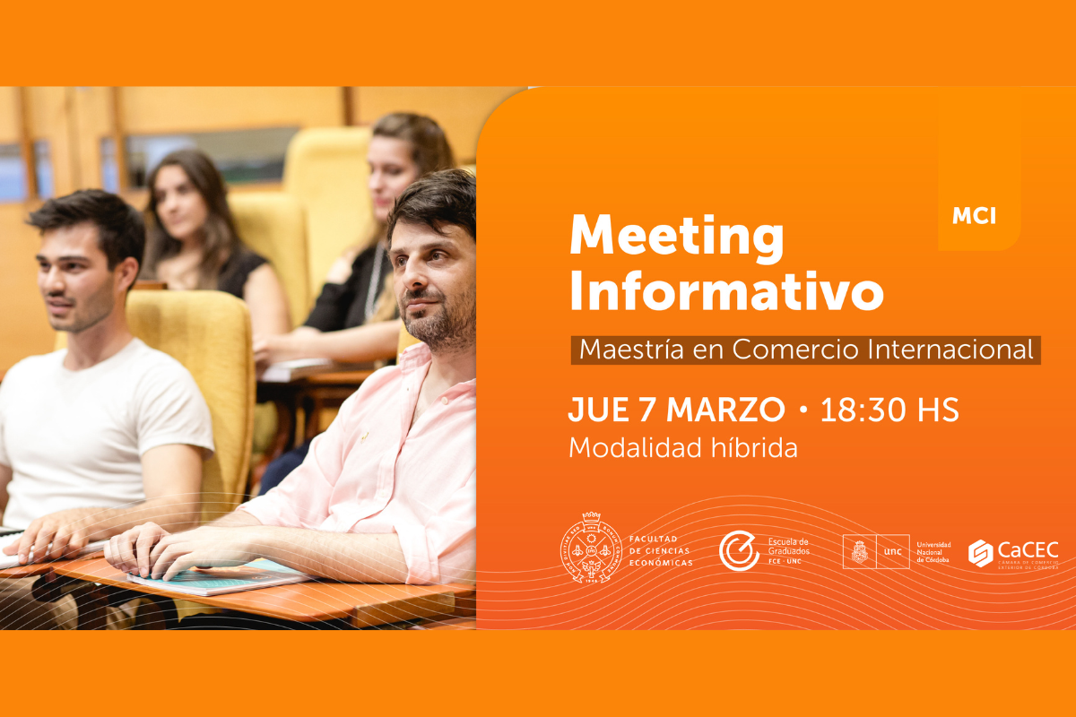 Meeting Informativo: Maestría en Comercio Internacional