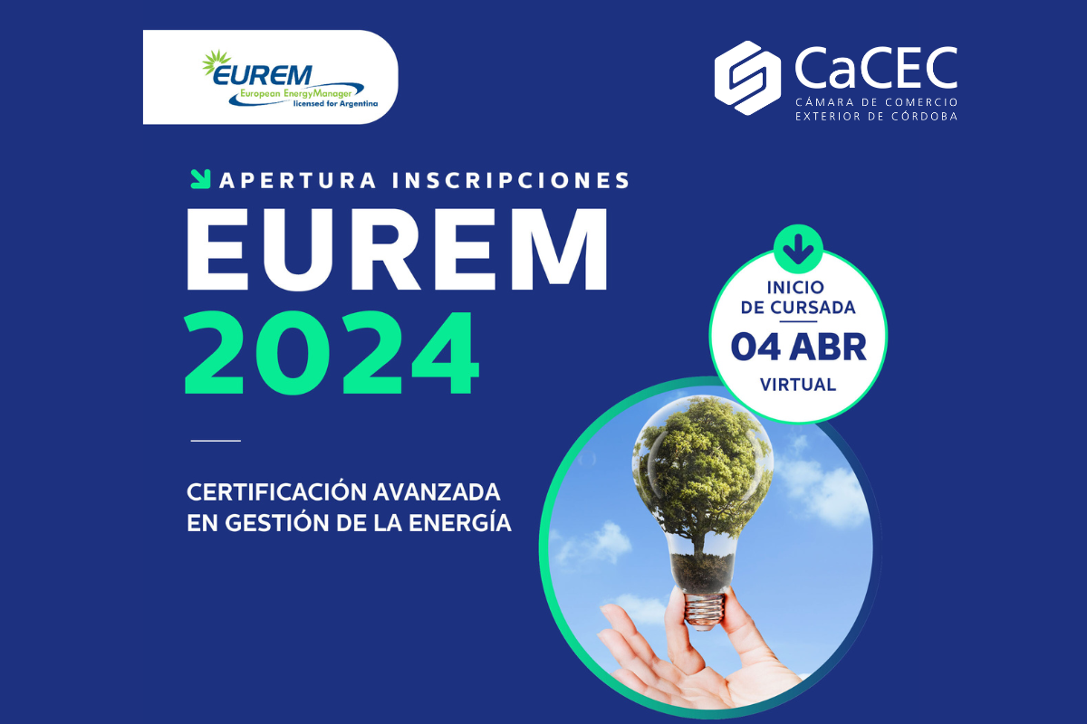 Certificación Avanzada en Gestión Eficiente de la Energía  – European Energy Manager (EUREM)