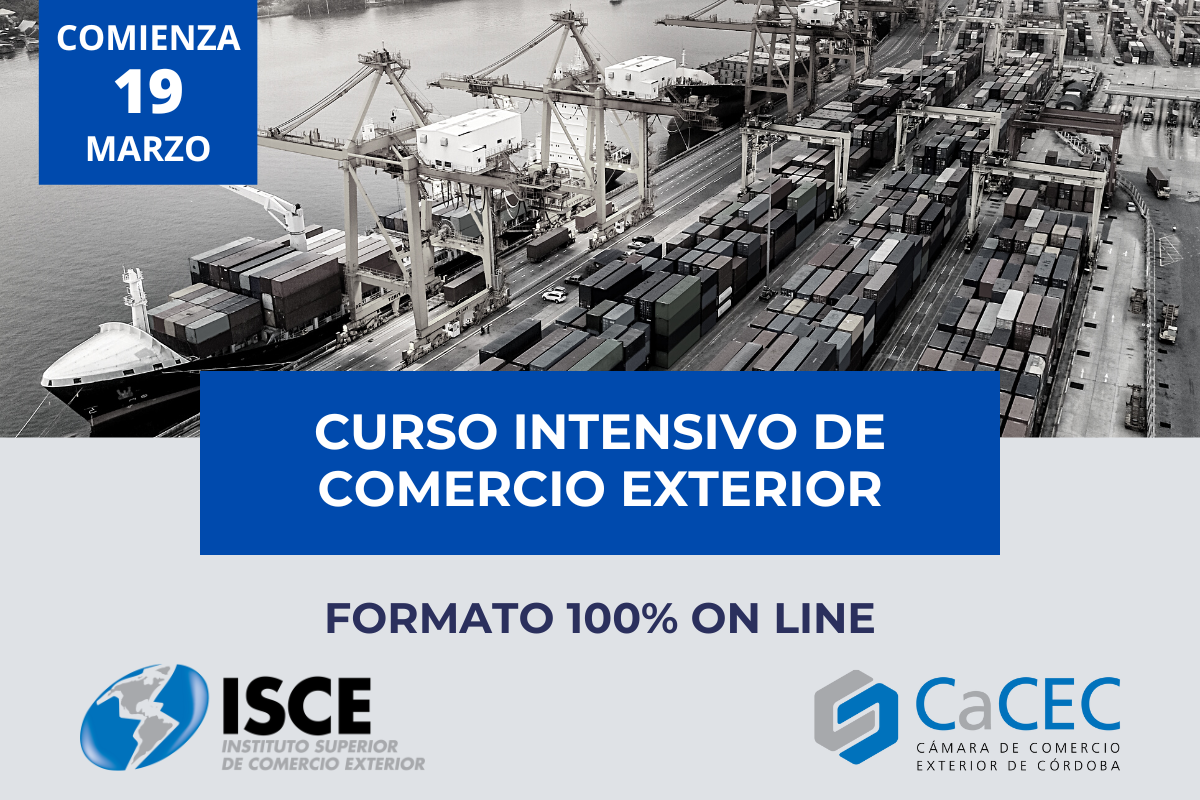 Capacitación: Curso Intensivo de Comercio Exterior a distancia