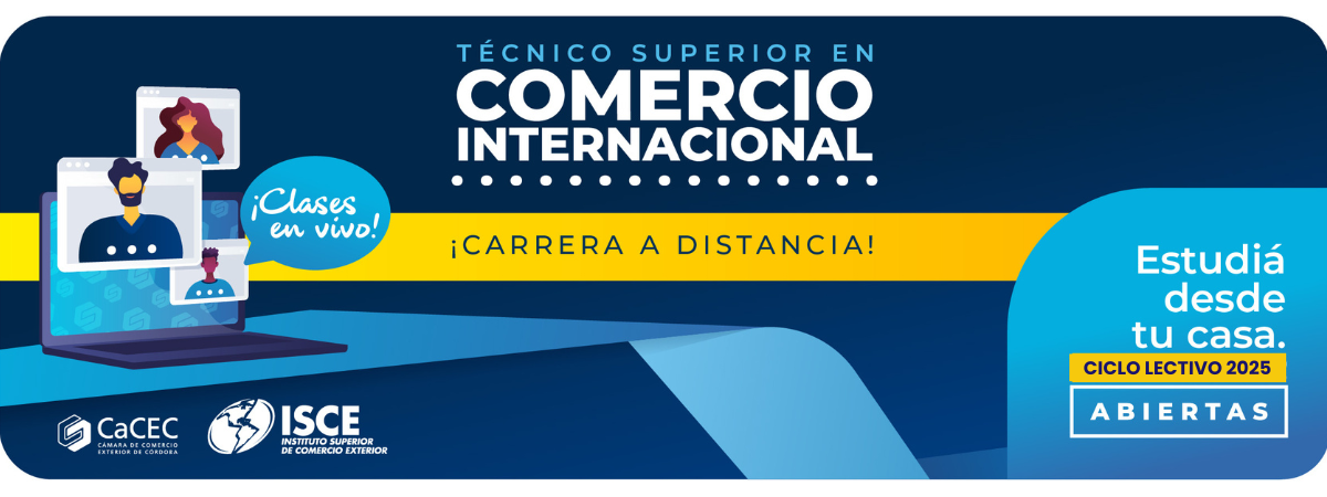 ¡Estudiá Técnico Superior en Comercio Internacional desde tu casa!