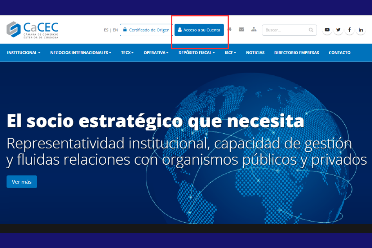 ¡Accedé a tu información en la web de CaCEC!